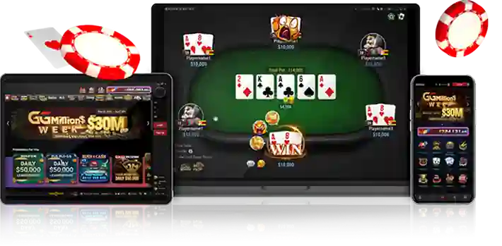 GGPoker 手机端界面